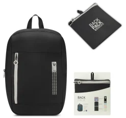 Roncato Zaino cabina pieghevole Ryanair 40x20x25 Compact 2010 Nero Fumo< Bagaglio 40X20X25|Borse Cabina