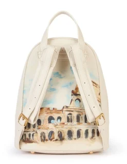 Braccialini Zaino donna Cartoline Roma<Donna Zaini Donna