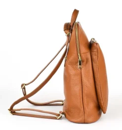 Pronto Moda Zaino donna in pelle 001 Cuoio<Donna Zaini Donna