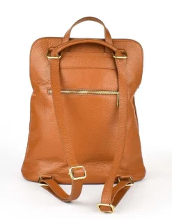 Pronto Moda Zaino donna in pelle 001 Cuoio<Donna Zaini Donna