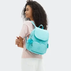 Kipling Zaino City Pack S Deepest Aqua<Donna Zaini Donna