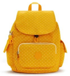 Kipling Zaino City Pack S Soft Dot Yellow<Donna Zaini Donna