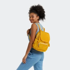 Kipling Zaino City Pack S Soft Dot Yellow<Donna Zaini Donna