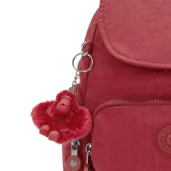 Kipling Zaino City Zip Mini Funky Red<Donna Zaini Donna