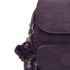 Kipling Zaino City Zip Mini Ultimate Plum<Donna Zaini Donna
