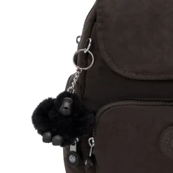 Kipling Zaino City Zip Mini Nostalgic Brown<Donna Zaini Donna