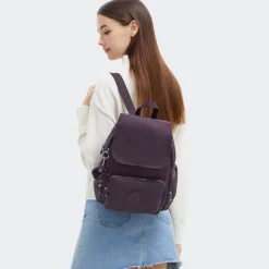 Kipling Zaino City Zip S Ultimate Plum<Donna Zaini Donna