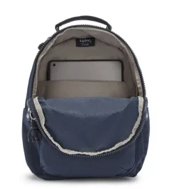 Kipling Zaino Seoul S Blue Bleu<Donna Zaini Donna