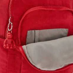Kipling Zaino Seoul S Red Rouge<Donna Zaini Donna