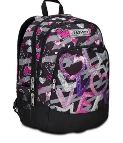 Seven Zaino scuola Advanced Draft Heart< Zaini Scuola E Tempo Libero