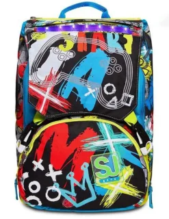 Sj Gang Zaino scuola SJ estensibile Big Glitzled Boy< Zaini Scuola E Tempo Libero