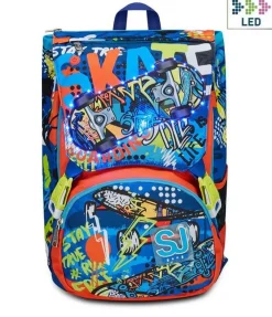 Sj Gang Zaino scuola SJ estensibile Big< Zaini Scuola E Tempo Libero