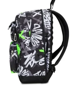 Seven Zaino The Double Pro Pockets estensibile Fluo Green< Zaini Scuola E Tempo Libero
