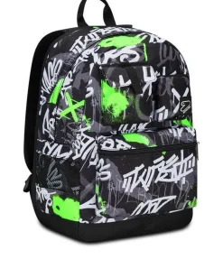 Seven Zaino The Double Pro Pockets estensibile Fluo Green< Zaini Scuola E Tempo Libero