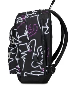 Seven Zaino The Double Pro Pockets estensibile Jet Black< Zaini Scuola E Tempo Libero