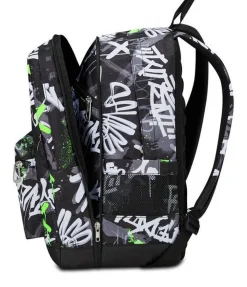 Seven Zaino The Double Pro XXL Detach Reversibile Fluo Green< Zaini Scuola E Tempo Libero
