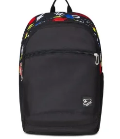 Seven Zaino The Double Pro XXL Detach Reversibile Graffiti Load Jet Black< Zaini Scuola E Tempo Libero
