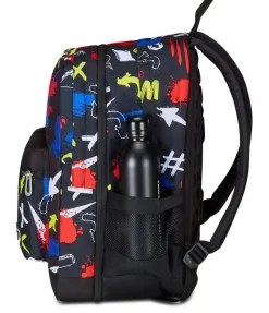 Seven Zaino The Double Pro XXL Detach Reversibile Graffiti Load Jet Black< Zaini Scuola E Tempo Libero
