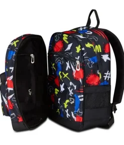 Seven Zaino The Double Pro XXL Detach Reversibile Graffiti Load Jet Black< Zaini Scuola E Tempo Libero