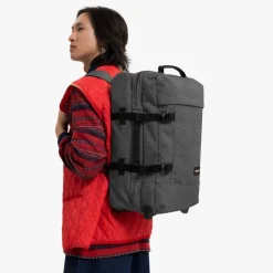 Eastpak Zaino Trolley Strapverz Black Denim< Zaini Trolley|Bagaglio A Mano Easyjet